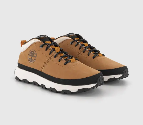 Image of Timberland Mens Winsor Trail Wheat Nubuck, 9