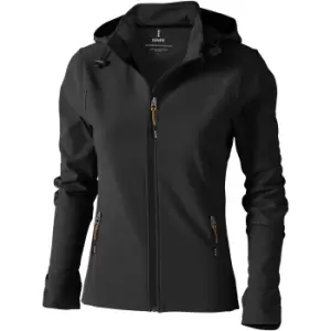 Image of Elevate Womens/Ladies Langley Softshell Jacket (XL) (Anthracite)