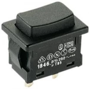 Image of Pushbutton 250 V AC 2 A 1 x OffOn Marquardt 184