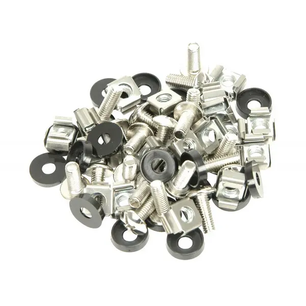 Image of Adastra CAGE NUTS FOR 19" RACK Screws & Washers (20 pieces of each) RACKKIT20