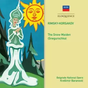 Image of Rimsky-Korsakov The Snow Maiden Snegurochka by Nikolai Rimsky-Korsakov CD Album