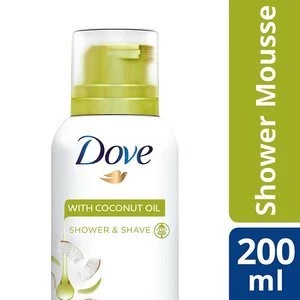 Image of Dove Coconut Oil Shower Mousse 200ml