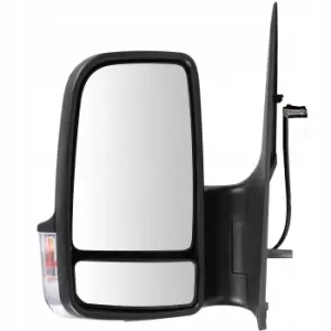 Image of TRUCKTEC AUTOMOTIVE Outside Mirror, driver cab 01.57.002 VW,MERCEDES-BENZ,LT 28-35 I Kastenwagen (281-363),LT 28-35 I Bus (281-363)