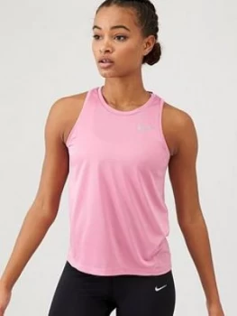 Image of Nike Running Miler Tank - Pink