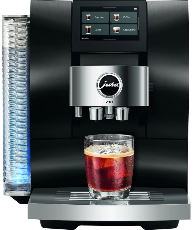 Image of Jura Z10 ALUMINIUM BLACK 15703 Freestanding Fully Automatic Coffee Machine - BLACK Z10 ALUMINIUM BLACK