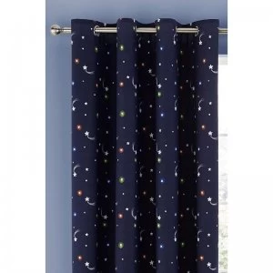 Image of Happy Space Lined Eyelet Curtains