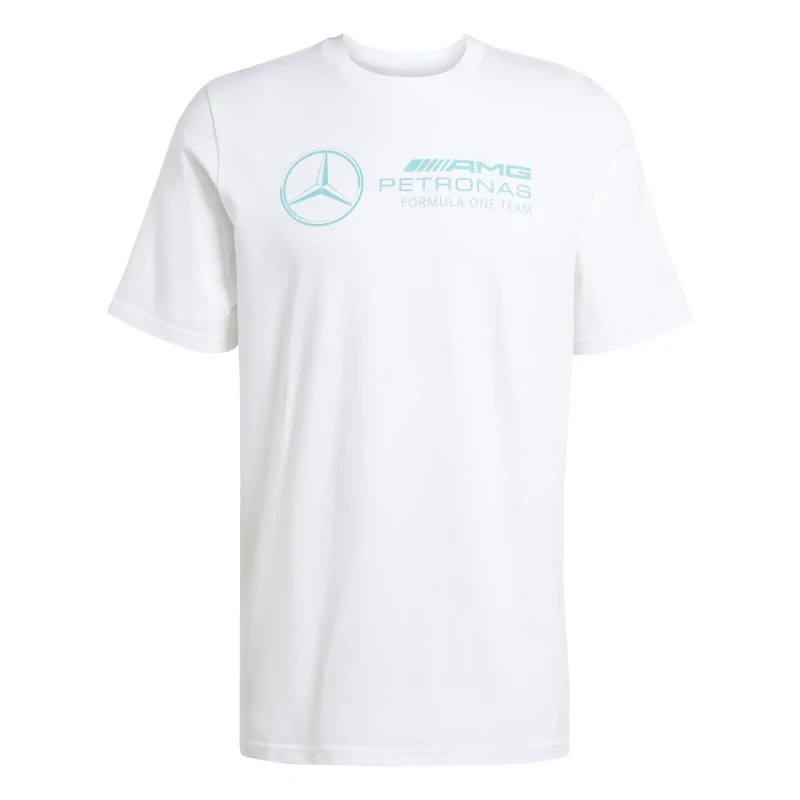 Image of Adidas Mercedes AMG Graphic T-Shirt Petronas Formula One Team DNA Blanc Male M