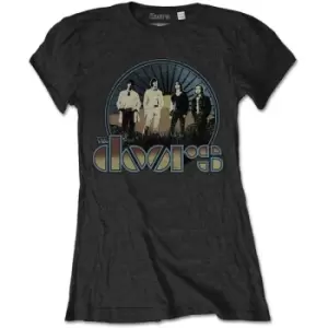 Image of The Doors - Vintage Field Ladies XX-Large T-Shirt - Black