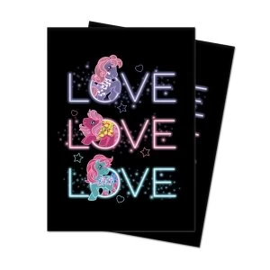 Image of Ultra Pro My Little Pony Retro Neon Deck Protectors 100 Sleeves