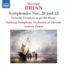 Image of Havergal Brian: Symphonies Nos. 20 and 25
