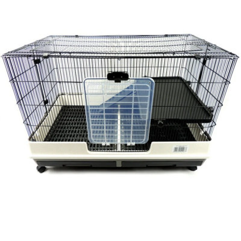 Image of Little Friends Windsor 1-Level 100Cm Small Animal Rat Cage, Grey/white
