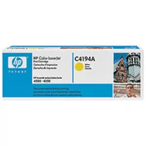 Image of HP 640A Yellow Laser Toner Ink Cartridge