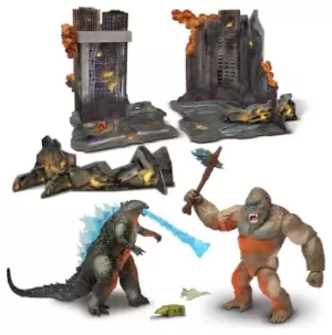 Image of MonsterVerse City Battle Diorama Set