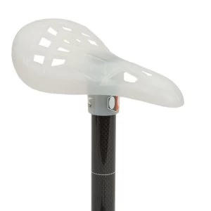Image of Box Echelon Saddle Small White