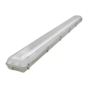 Image of Phoebe LED 5ft Twin IP65 Fitting Manto (LED T8 Ready) Non-Corrosive