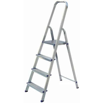 Image of MFP04 4-Tread Aluminium Folding Platform Steps - Matlock