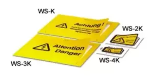 Image of Phoenix Contact WS Warning Label