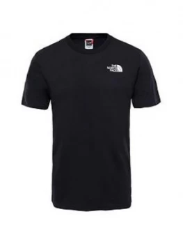 Image of The North Face Short Sleeve Simple Dome T-Shirt - Black, Size 2XL, Men