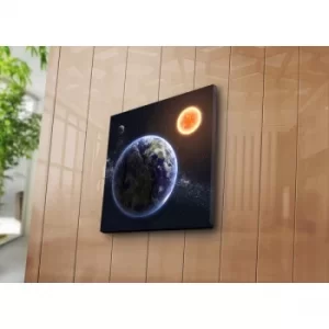 Image of 4545K-41 Multicolor Decorative Canvas Painting