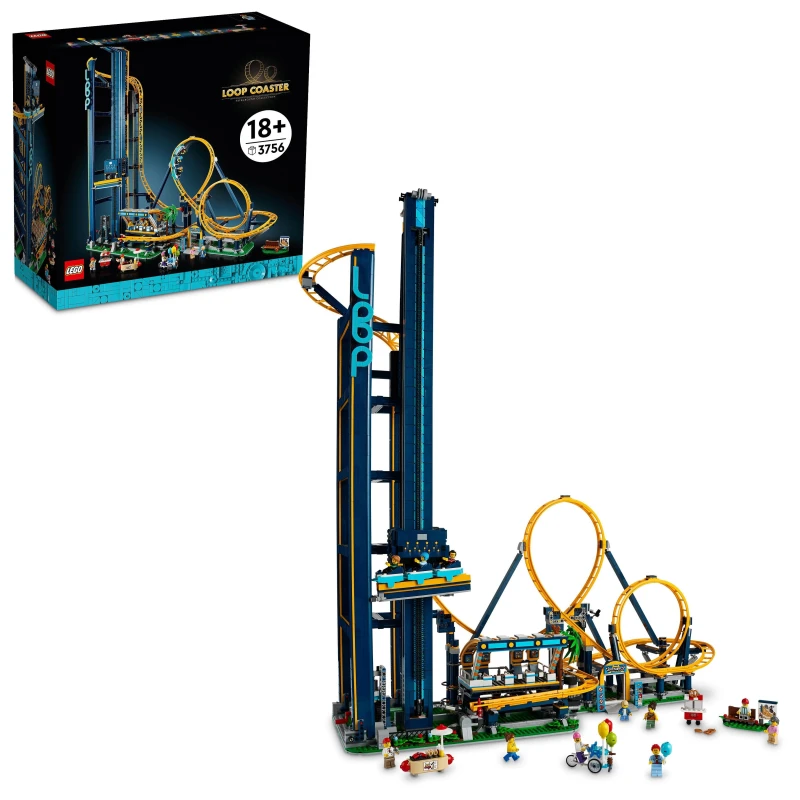 Image of LEGO Icons Looping-Achterbahn 10303