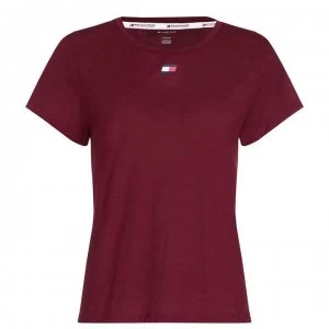 Image of Tommy Sport Perform T-Shirt - Deep Rouge
