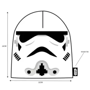 Image of Star Wars Face Trooper Beanie (One Size) (White)