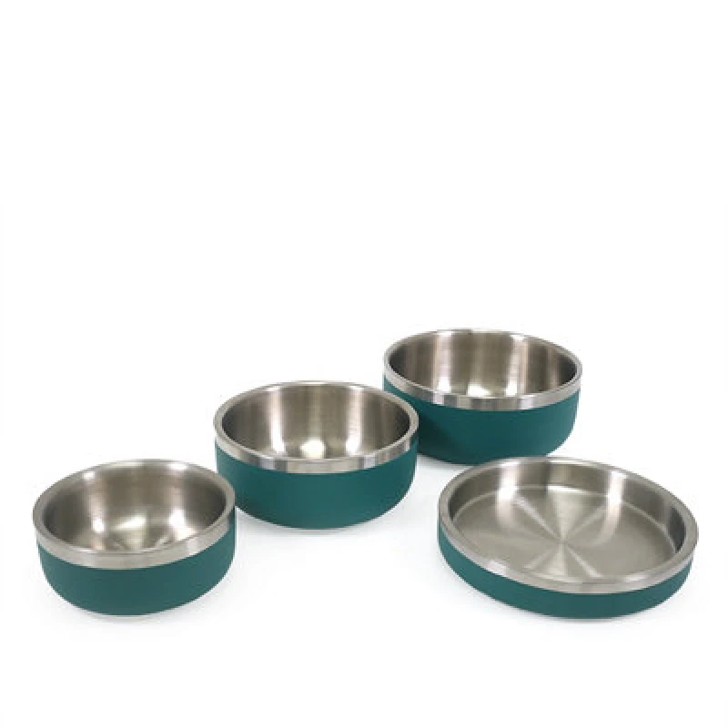 Image of Rosewood Premium Stainless Steel Pet Bowl Teal 1200Ml