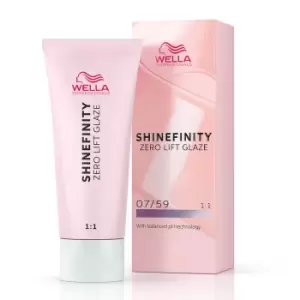 Image of Wella Professionals Shinefinity Zero Lift Glaze - 07/59 Cool Strawberry Wine 60ml
