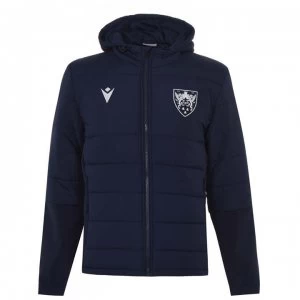 Image of Macron Saints Bomber Jacket Mens - Navy