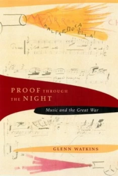 Image of Proof through the Night by Glenn Watkins Hardback