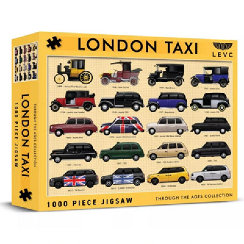 Image of Coach House Partners London Taxis 1000 Piece Jigsaw