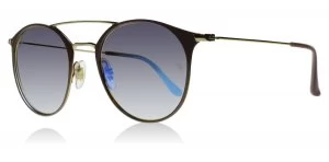 Image of Ray-Ban 3546 Sunglasses Gold Top Beige 90118B 49mm