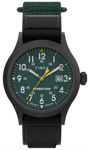 Image of Timex TW4B29700 Expedition Scout (40mm) Green Dial / Green Watch
