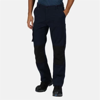 Image of Regatta Scandal Stretch Workwear Trousers (Regular Leg) - Blue
