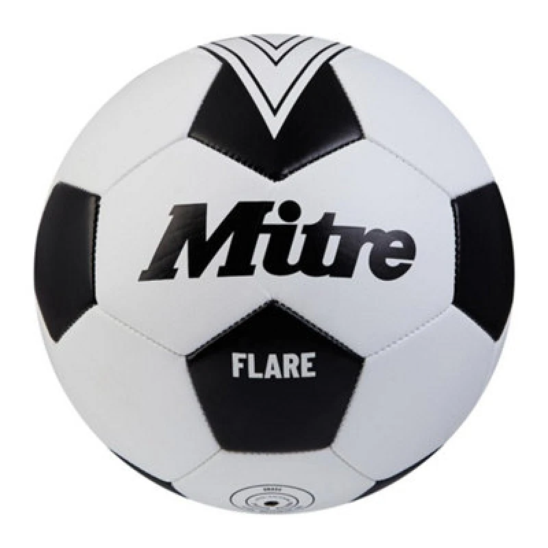 Image of Mitre Flare 2024 Football White/black (5)