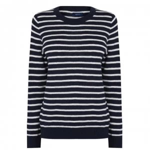 Image of Gant Breton Crew Sweatshirt - EVENING Blue
