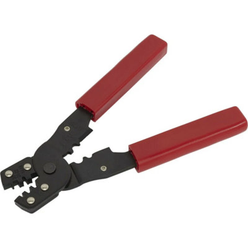 Image of Loops Non-Ratcheting Crimping Tool - Insulated & Non-Insulated Terminals - Twin Jaws Multi