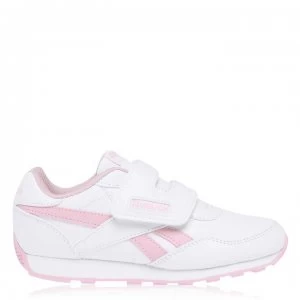 Image of Reebok Rewind Girls Trainers - White/Pink