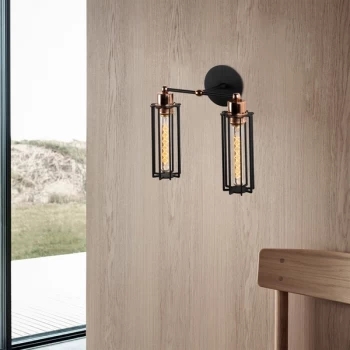 Image of Likya - N-1023 Black Wall Lamp