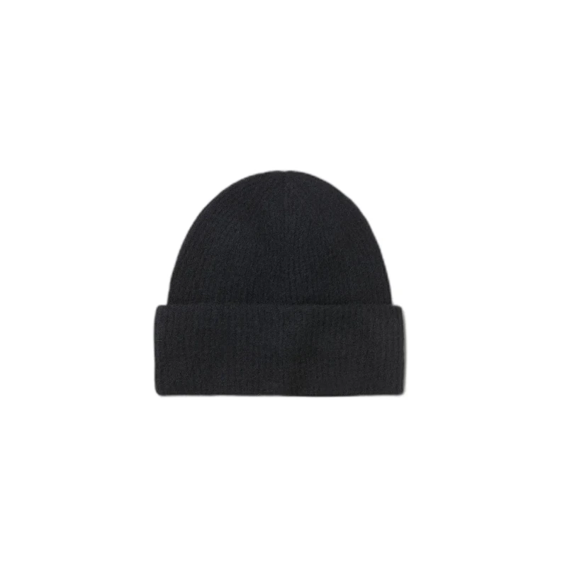 Image of Samsoe Samsoe Beanie Samsoe Samsoe Nor Noir Unisex TU