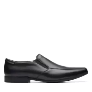 Image of Clarks Mens Sidton Edge Shoes - Black