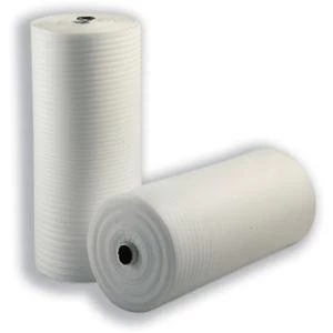 Image of Original Jiffy Packing Foam Lightweight CFC Free Polyethylene Roll 1000mmx200m Clear