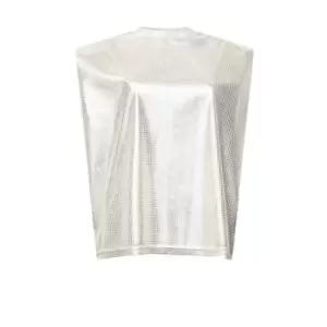 Image of French Connection Frida Foil Tank Top - Gold