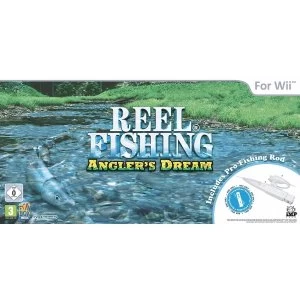 Image of Reel Fishing Anglers Dream Pro Fishing Rod Wii [Rod Only]