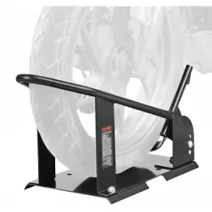 Image of Motorcycle Removable Wheel Tire Chock Nest Cradle Adjustable Universal - Vevor