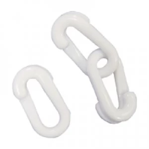 Image of Slingsby VFM Whites Hook Connecting Links 6mm Pack of 10 360082