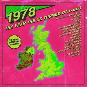 Image of 1978 The Year the UK Turned Day-Glo by Various Artists CD Album