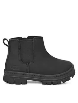 Image of UGG Ashton Chelsea Boot, Black, Size 3 Older