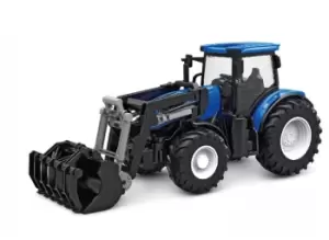 Image of Amewi RC Traktor mit Frontlader LiIon 500mAh blau/6+
