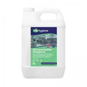 Image of BioHygiene All Purpose Sanitiser Unfragranced Concentrated 5Litre